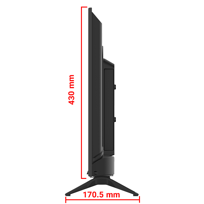 تلویزیون LED ایکس‌ویژن سری 5 مدل XT580 سایز 32 اینچ