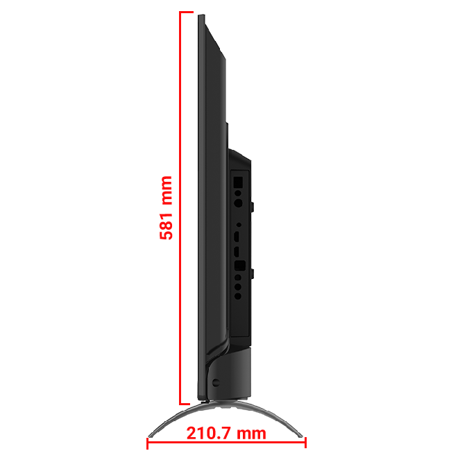 تلویزیون FHD هوشمند سری 7 مدل XT725 ایکس‌ویژن 43 اینچ