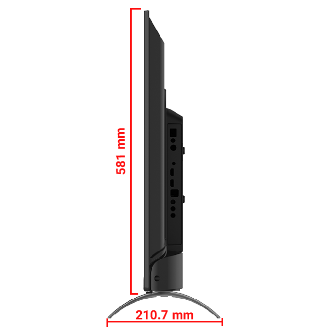 تلویزیون FHD هوشمند سری 7 مدل XT725 ایکسویژن 43 اینچ