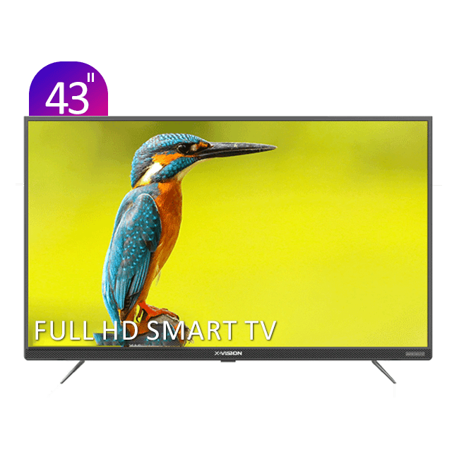 تلویزیون FHD هوشمند ایکسویژن سری 7 مدل XT725 سایز 43 اینچ
