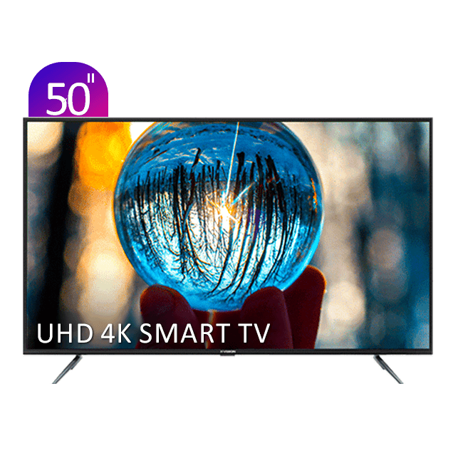 تلویزیون UHD 4K هوشمند ایکس‌ویژن سری 5 مدل XTU535 سایز 50 اینچ