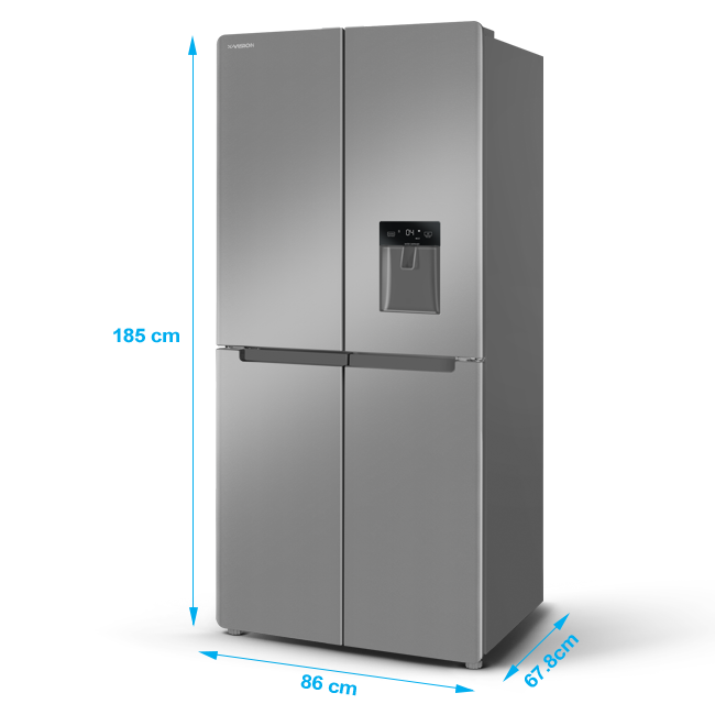 یخچال و فریزر چهاردرب ایکس ویژن مدل TF540