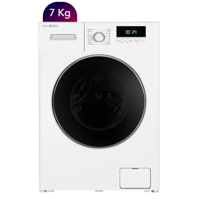 ماشین لباسشویی ایکس ویژن مدل TE72-AW رنگ سفید