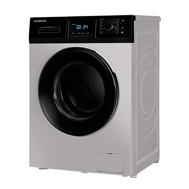 تصویر ماشین لباسشویی ایکس ویژن مدل TM84-BWBL رنگ سفید