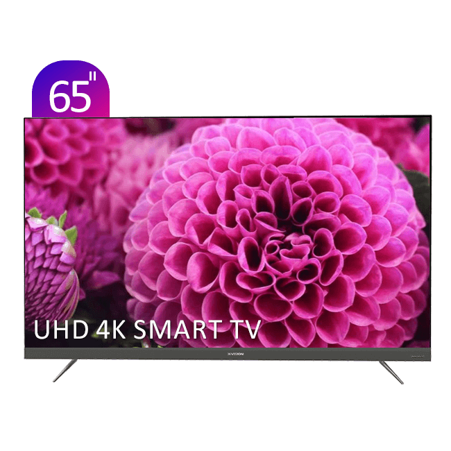 تلویزیون UHD 4K هوشمند ایکس‌ویژن سری 8 مدل XTU845 سایز 65 اینچ