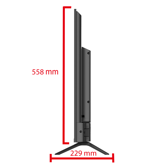 تلویزیون FHD ایکس‌ویژن سری 5 مدل XC580 سایز 43 اینچ