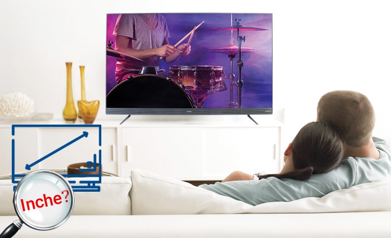 راهنمای انتخاب سایز تلویزیون