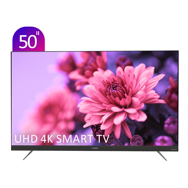 تلویزیون UHD 4K هوشمند ایکس‌ویژن سری 8 مدل XTU835