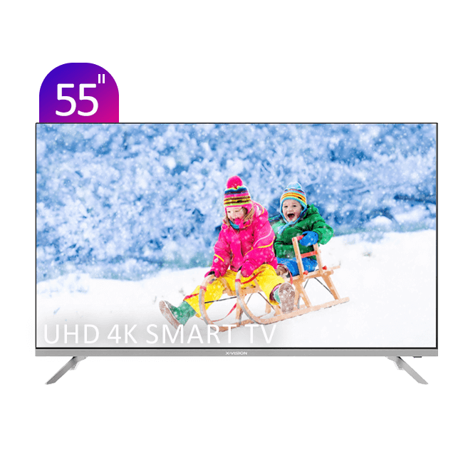 تلویزیون FHD هوشمند ایکس ویژن سری 6 مدل XC655 سایز 43 اینچ