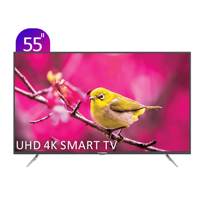 تلویزیون UHD 4K هوشمند ایکس‌‌ویژن سری 7 مدل XTU775