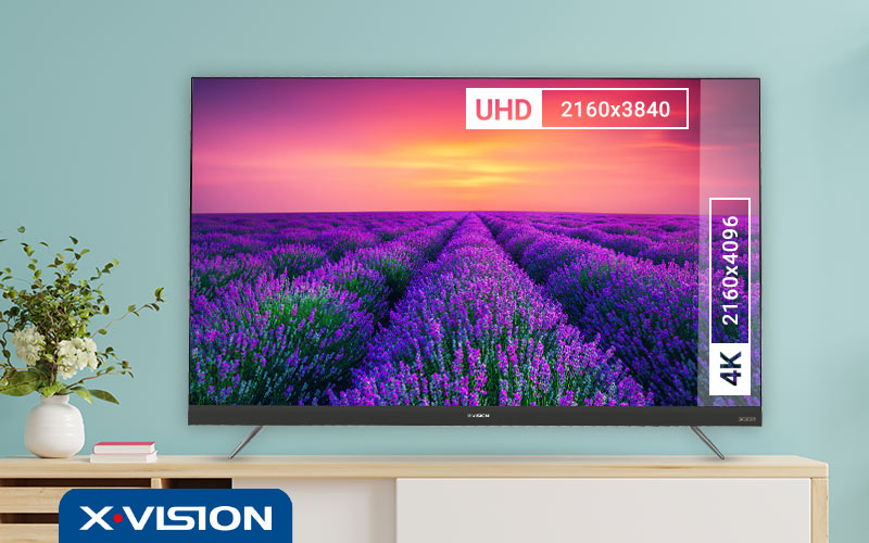 تفاوت تلویزیون 4K با UHD