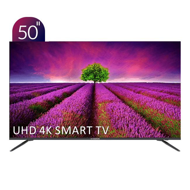 تلویزیون UHD 4K هوشمند ایکس ویژن سری 6 مدل XCU695 سایز 50 اینچ