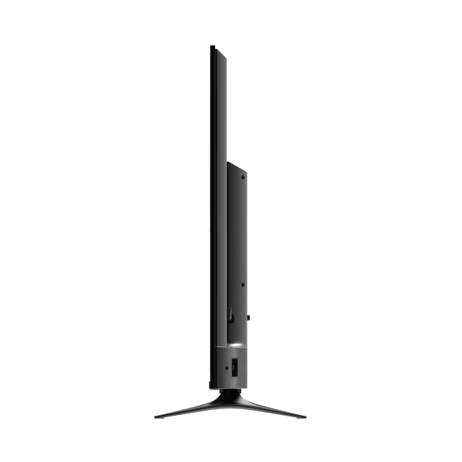 تصویر نیم رخ چپ تلویزیون UHD 4K هوشمند ایکسویژن سری 7 مدل XCU705