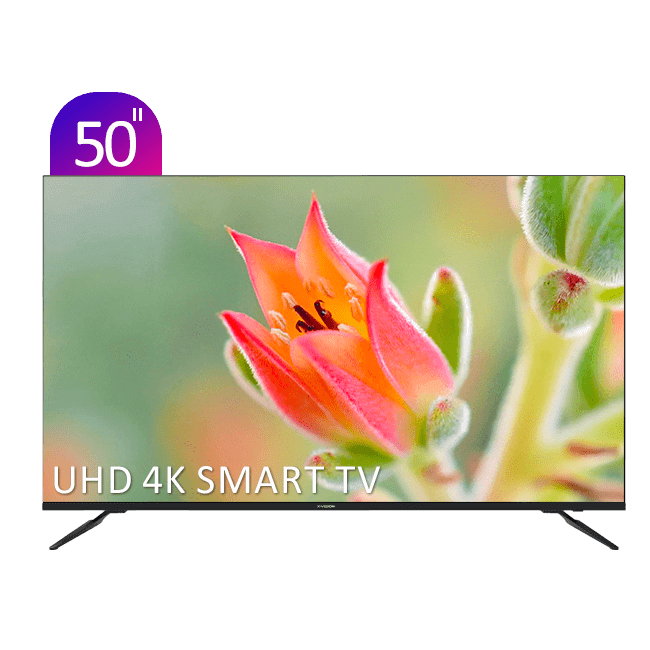 تلویزیون UHD 4K هوشمند ایکس ویژن سری 7 مدل XCU705 سایز 50 اینچ