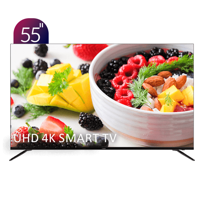 تلویزیون UHD 4K هوشمند ایکس‌ویژن سری 7 مدل XCU715