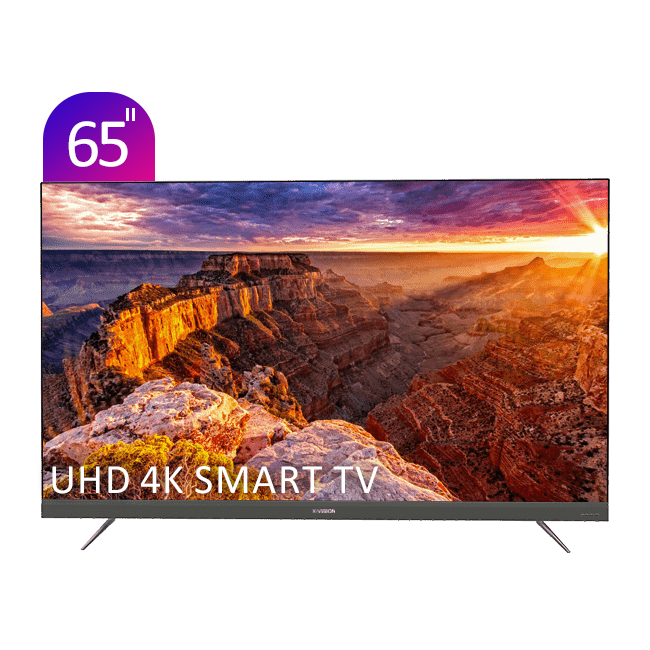 تلویزیون UHD 4K هوشمند ایکس‌ویژن سری 8 مدل XTU855 سایز 65 اینچ