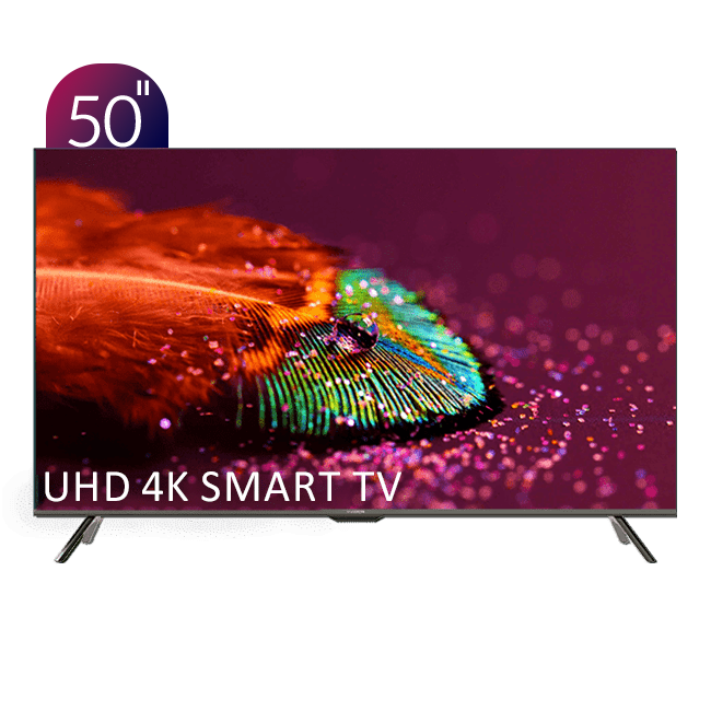 تلویزیون UHD 4K هوشمند ایکس‌ویژن سری 7 مدل XYU735 سایز 50 اینچ