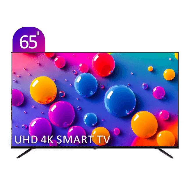 تلویزیون UHD 4K هوشمند ایکس‌ویژن سری 6 مدل XCU615 سایز 65 اینچ