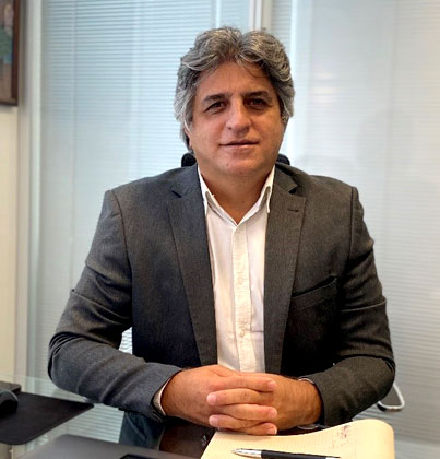آقای قهاری مدیرعامل شرکت صنایع خانگی مادیران