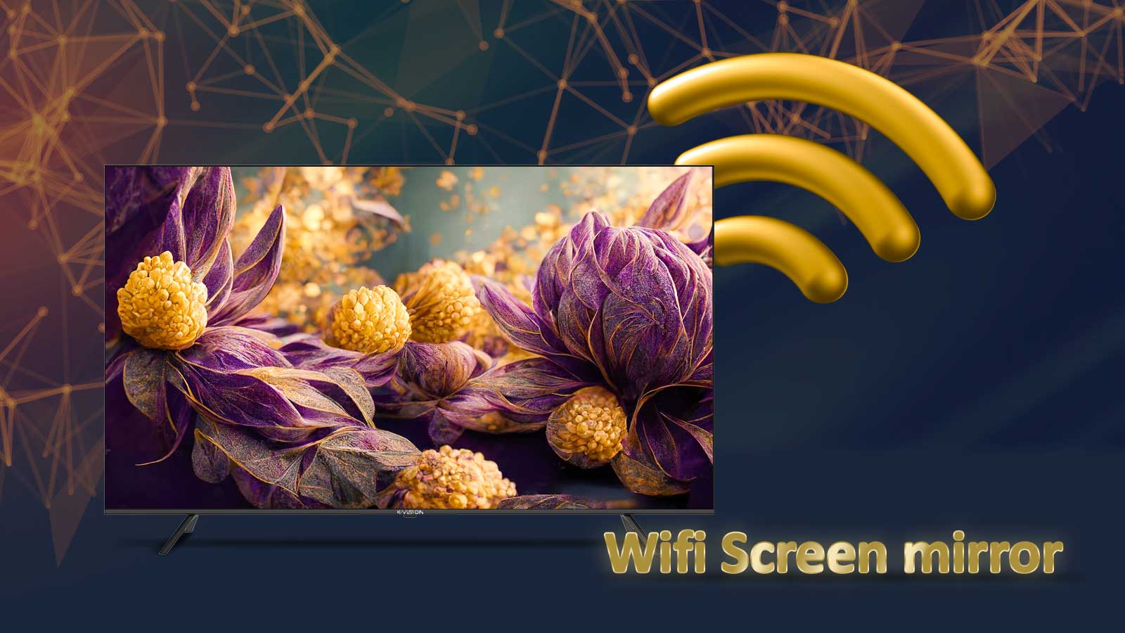 Wifi Screen Mirror در تلویزیون هوشمند X15 ایکس ویژن