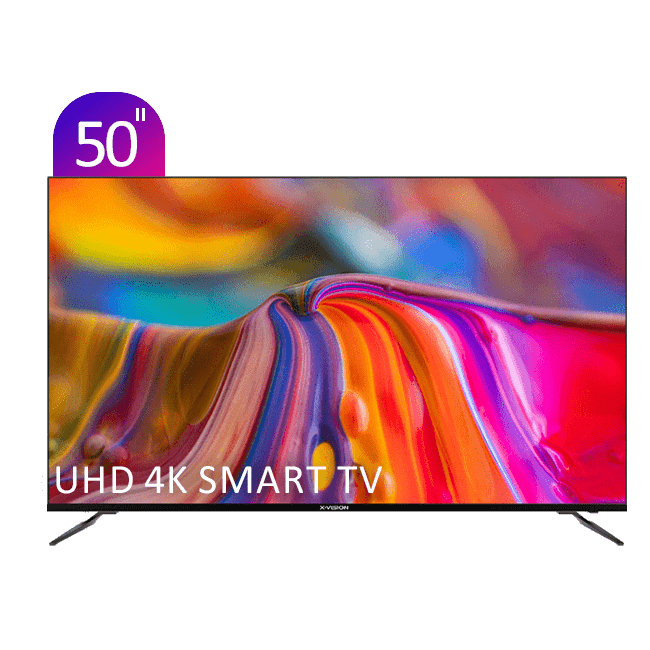 تلویزیون UHD 4K هوشمند ایکسویژن سری 7 مدل XCU745 سایز 50 اینچ