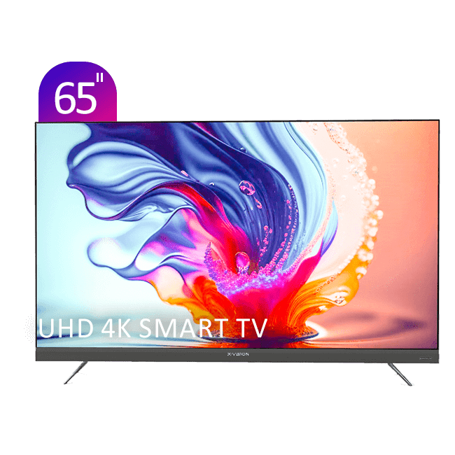 تلویزیون UHD 4K هوشمند ایکس‌ویژن سری 8 مدل XTU875 سایز 65 اینچ