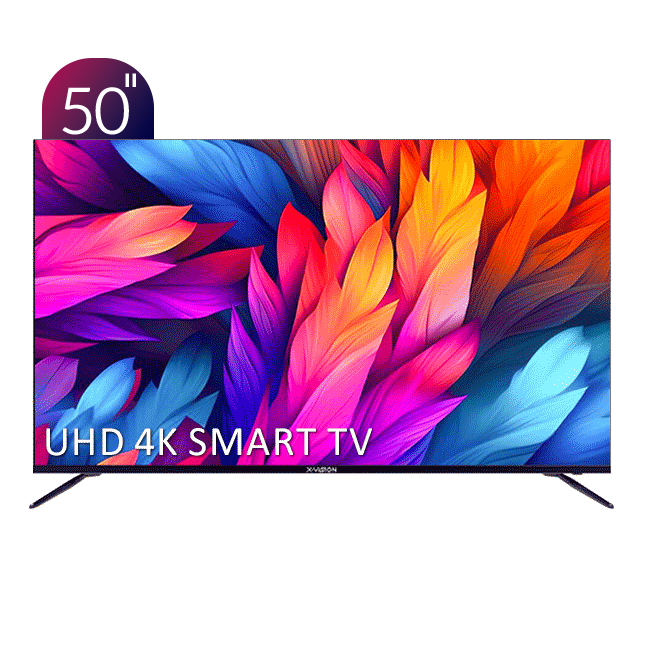 تلویزیون UHD 4K هوشمند ایکس ویژن سری 7 مدل XCU755