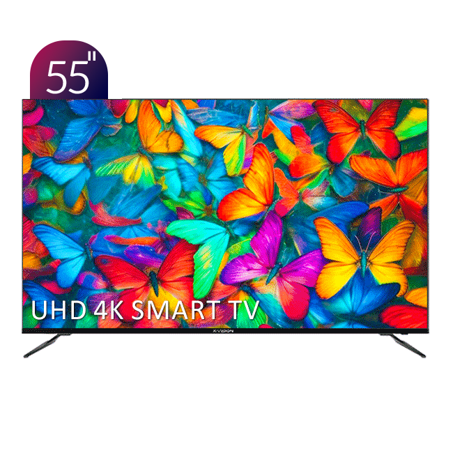 تلویزیون UHD 4K هوشمند ایکس ویژن سری 7 مدل XCU765 سایز 55 اینچ