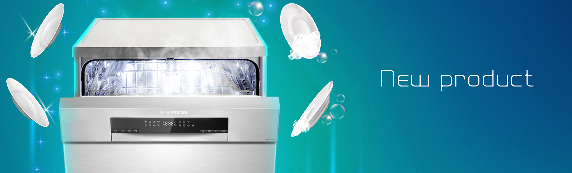 ماشین ظرفشویی جدید ایکس ویژن 