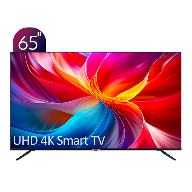 تلویزیون UHD 4K هوشمند ایکس‌ویژن سری 6 مدل XCU655 سایز 65 اینچ