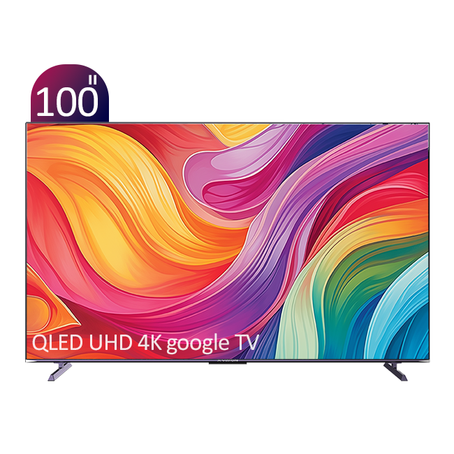 تلویزیون QLED UHD 4K هوشمند ایکس‌ویژن سری X مدل X15 سایز 100 اینچ