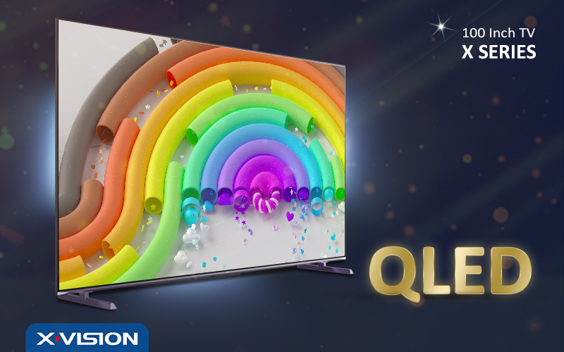 فناوری QLED در تلویزیون ایکس ویژن مناسب برای گیمرها
