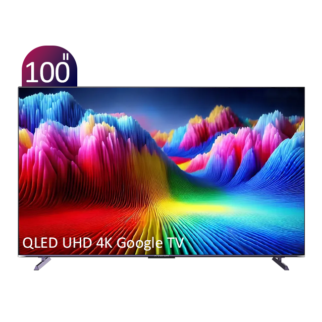 تلویزیون UHD 4K هوشمند ایکس ویژن سری X مدل X25 سایز 100 اینچ