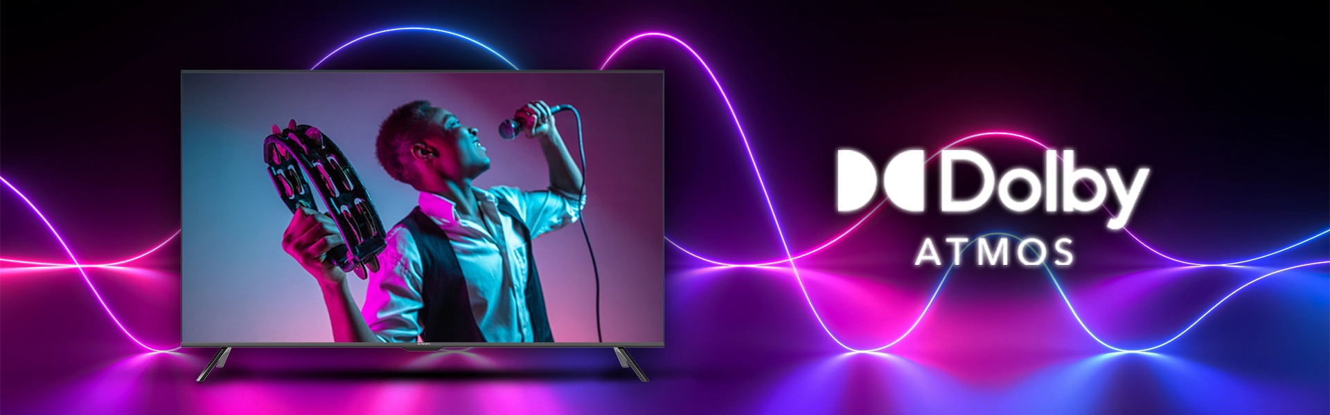 آوایی رسا و با کیفیت سیستم صوتی دالبی DOLBY AUDIO
