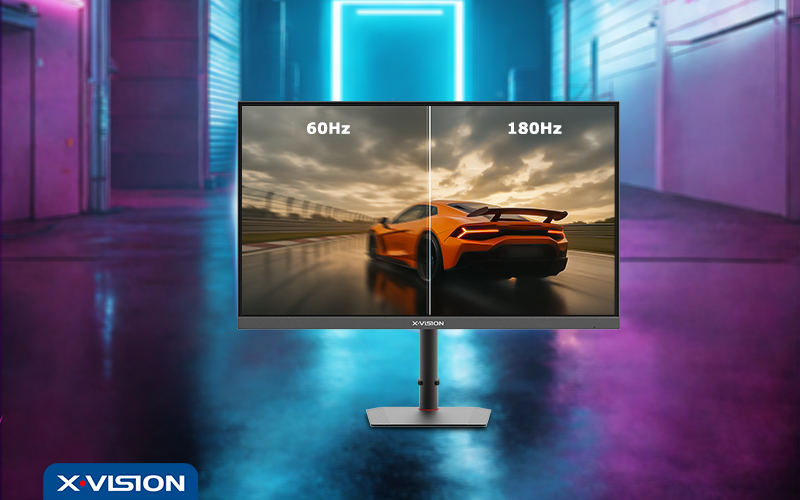 نرخ به روزرسانی بالا در مانیتور