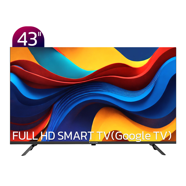 تلویزیون FHD هوشمند ایکس ویژن مدل XC605 سایز 43 اینچ