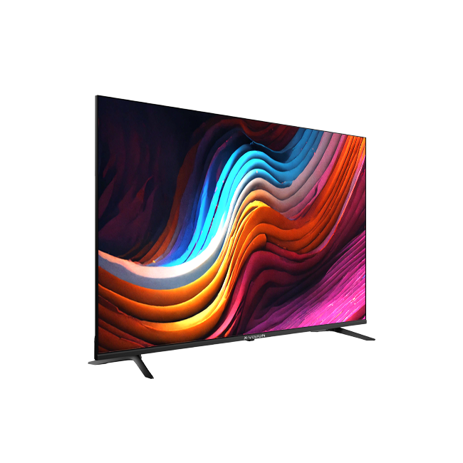 تلویزیون UHD 4K هوشمند ایکس ویژن مدل XCU705 سایز 65 اینچ نیمرخ چپ