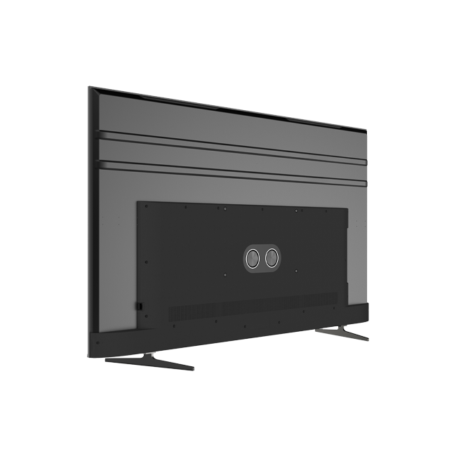 تلویزیون MINI LED 4K هوشمند ایکس ویژن مدل XCU900 سایز 75 اینچ از پشت چپ