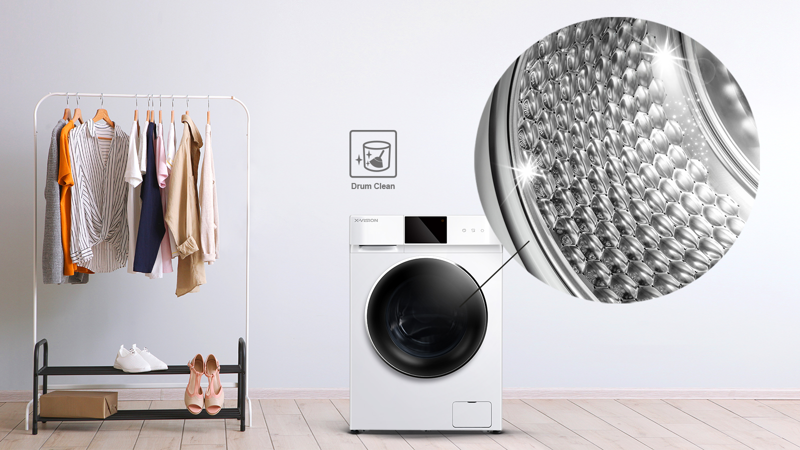 ماشین لباسشویی ایکس ویژن