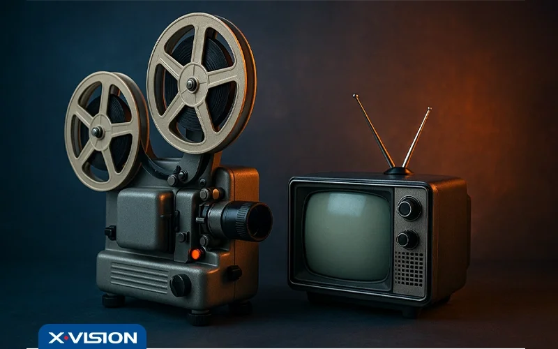 نگاهی به تاریخچه: تلویزیون و پروژکتور چگونه وارد زندگی ما شدند؟