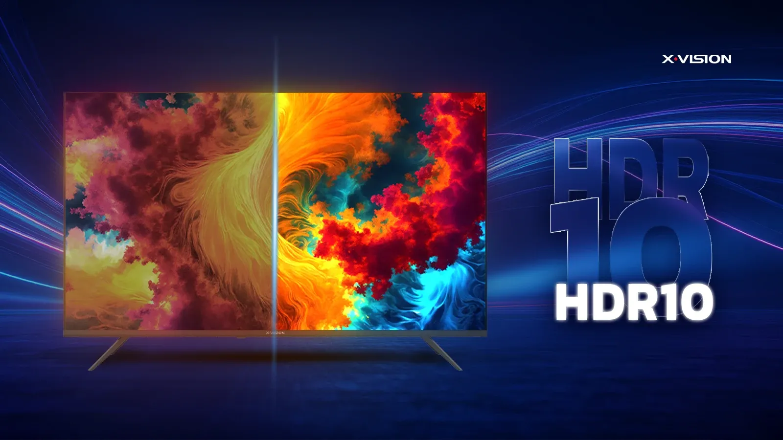 قابلیت hdr10 تلویزیون UHD 4K هوشمند ایکس ویژن مدل XYU770