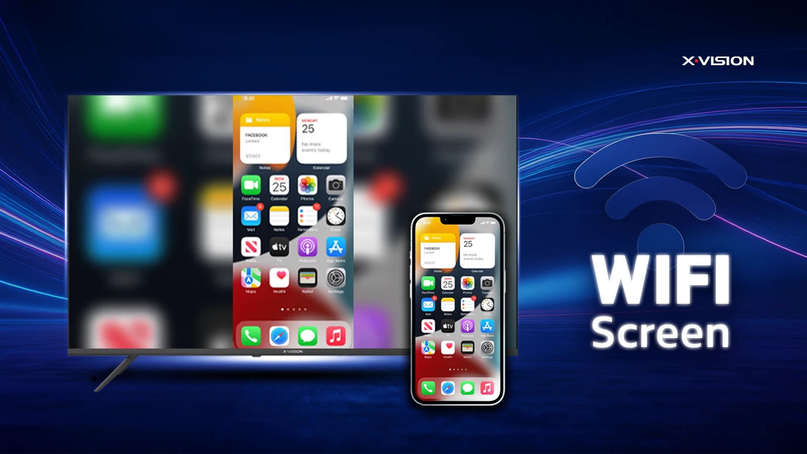 WIFI Screen Mirror، اشتراک آسان و بیسیم