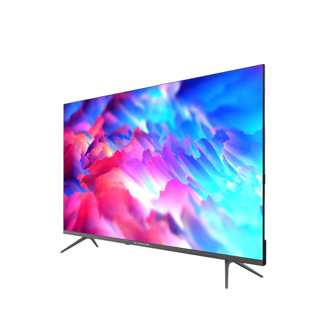 تلویزیون UHD 4K هوشمند ایکس ویژن مدل XYU770 55 اینچ از زاویه 45 درجه راست