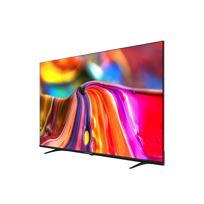 تلویزیون UHD 4K هوشمند ایکس ویژن مدل XCU705 سایز 55 اینچ از زاویه سمت راست