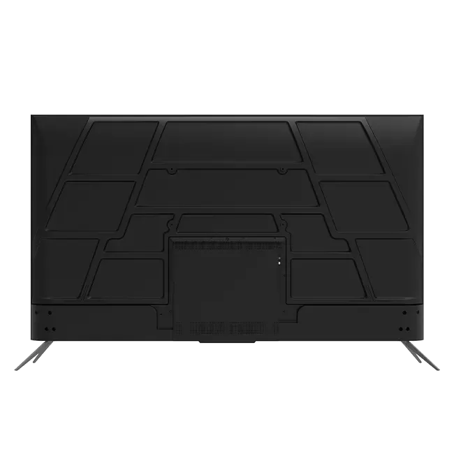 تلویزیون هوشمند ایکس ویژن 4k QLED UltraHD(google tv) 65 اینچ از پشت
