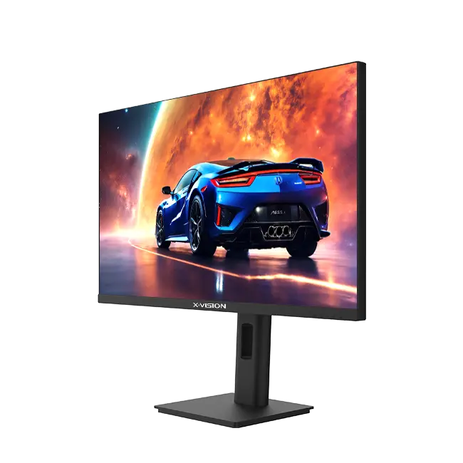 مانیتور XS2480AH از زاویه 45 درجه سمت راست