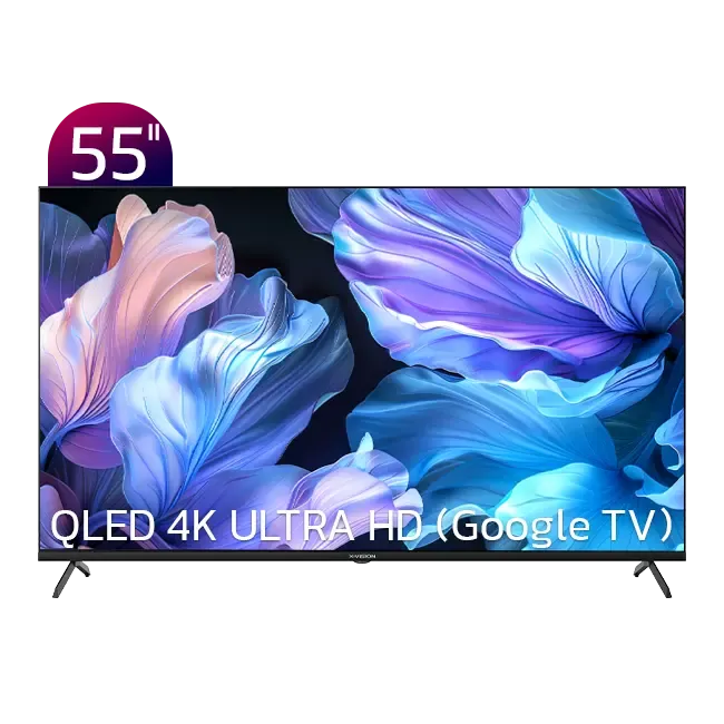 تلویزیون UHD 4K هوشمند ایکس ویژن مدل 55XHU800 سایز 55 اینچ